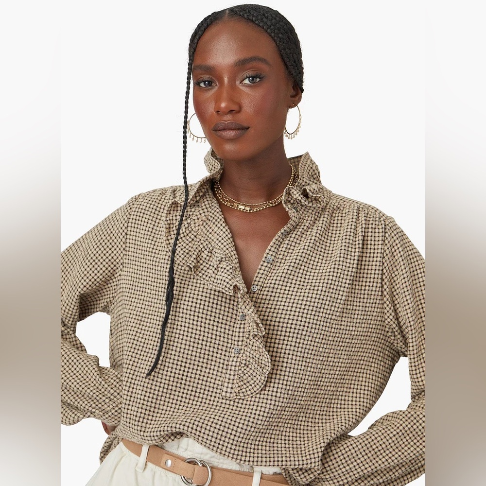 Xirena Caspian Top in Toffee, Size L
